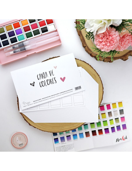 Color Chart Sheets Pack