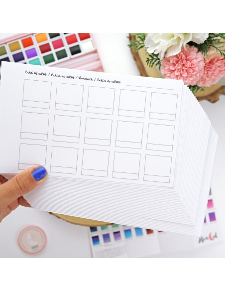 Color Chart Sheets Pack