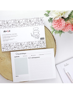 Recipes Chart Sheets Pack