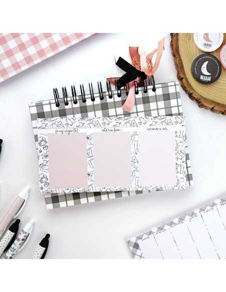 Organiza tareas XL notepad | Menos es nada collection