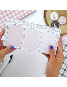 Organiza tareas XL notepad | Menos es nada collection 2