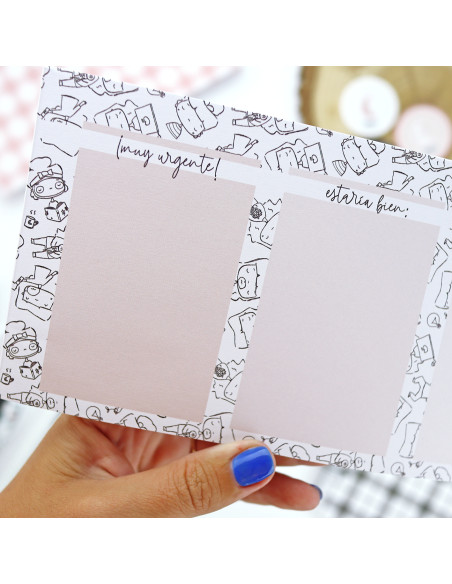 Organiza Tareas XL notepad | Menos es Nada by Alúa Cid