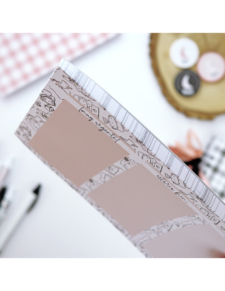 Organiza tareas XL notepad | Menos es nada collection