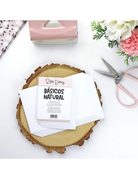 Pack of basic Natural cards