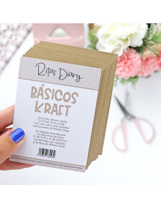 Pack of basic Kraft cards 2
