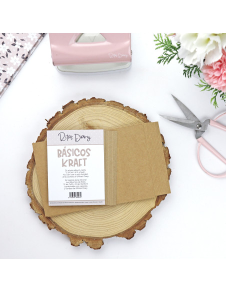 Pack of basic Kraft cards