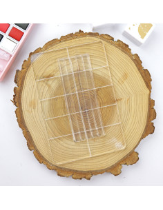 Rectangle acrylic stamping block 2