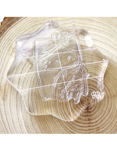 Round acrylic block 3,5''