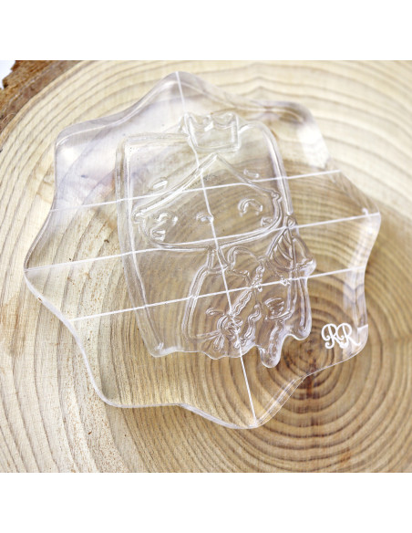 Round acrylic block 3,5''