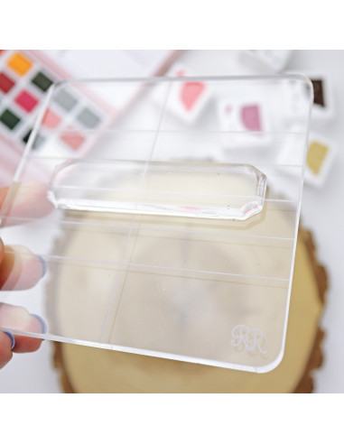 Square acrylic block