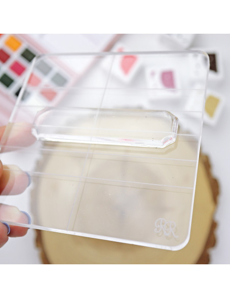 Square acrylic block