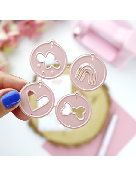 Spring medallions die set, 'Patio'