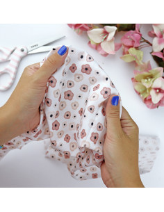Flores rosas fabric | Patio collection 2