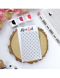 Fondo Margaritas Patio clear stamp | Alúa Cid