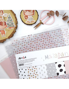 Mazapán special papers kit | Alúa Cid