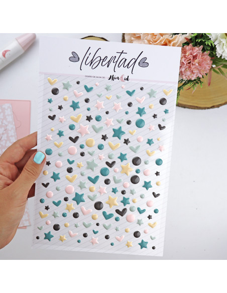 Libertad Cold Colors enamel dots MAXI set | Alúa Cid design