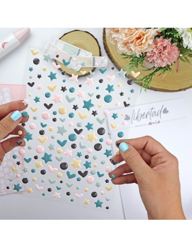 Cold colors MAXI enamel dots | Libertad collection Cold colors MAXI enamel dots | Libertad collection