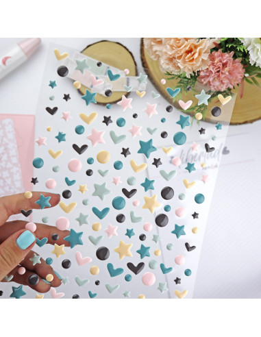 Libertad Cold Colors enamel dots MAXI set | Alúa Cid design