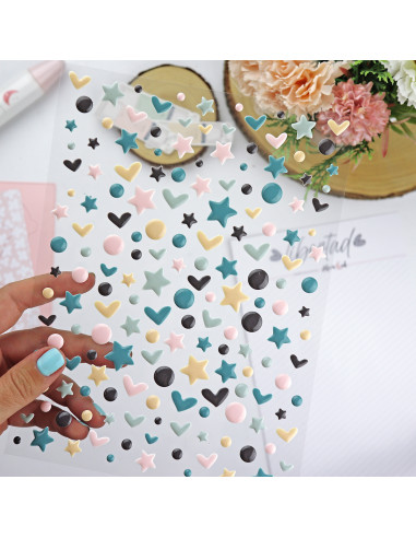 Cold colors MAXI enamel dots | Libertad collection Cold colors MAXI enamel dots | Libertad collection