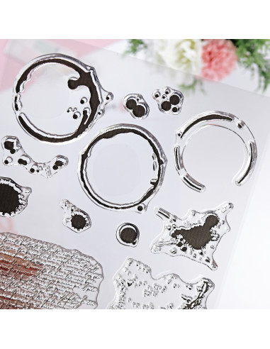 Texturas clear stamps set | Alúa Cid Texturas clear stamps set | Alúa Cid