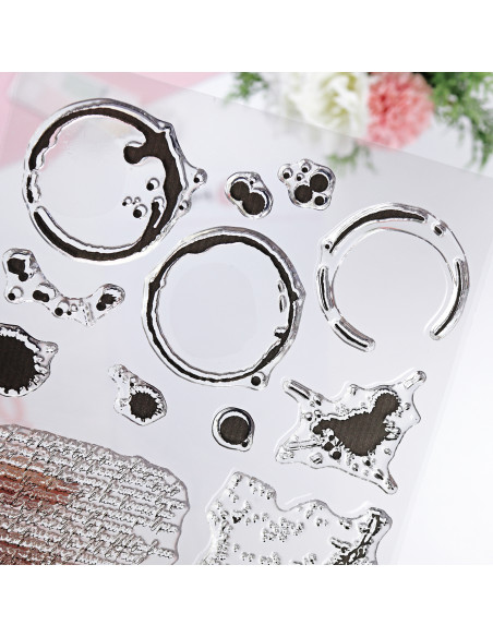 Texturas clear stamps set | Alúa Cid