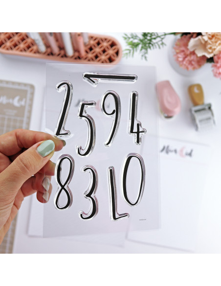 123 Pols Clear stamps set