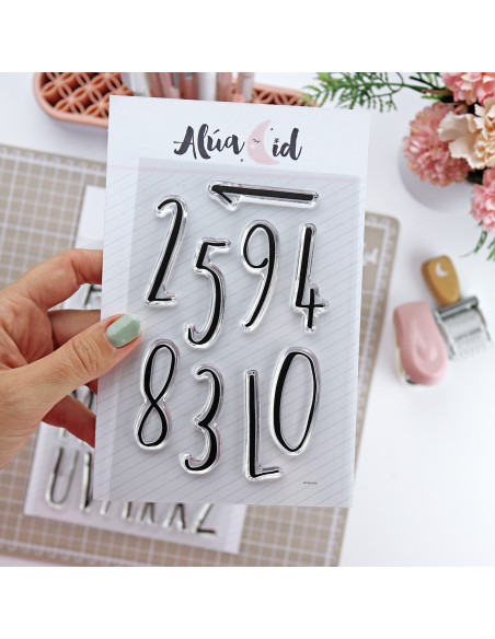 123 Pols Clear stamps set