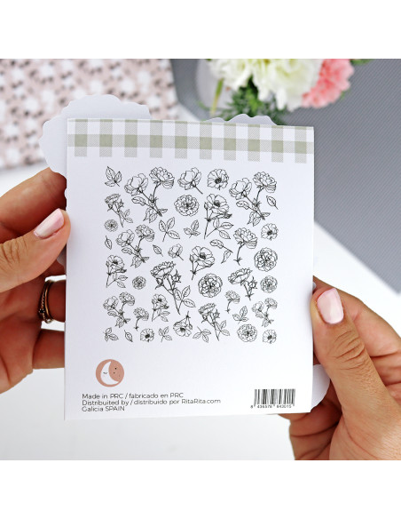 Camelias die-cuts | Rita´s Diary collection