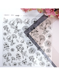 Flores Grandes printed acetate | Alúa Cid design