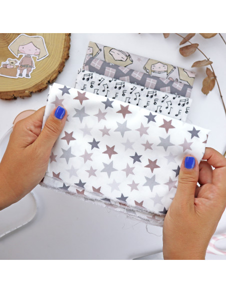 Christmas stars fabric | Maravillas collection
