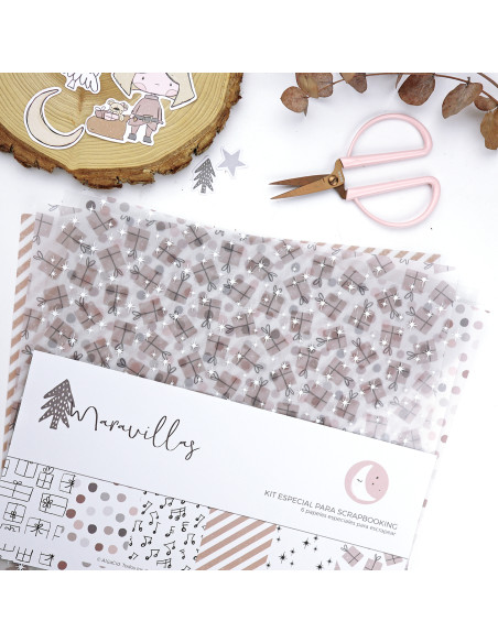 Maravillas Navidad special paper kit | Alúa Cid design