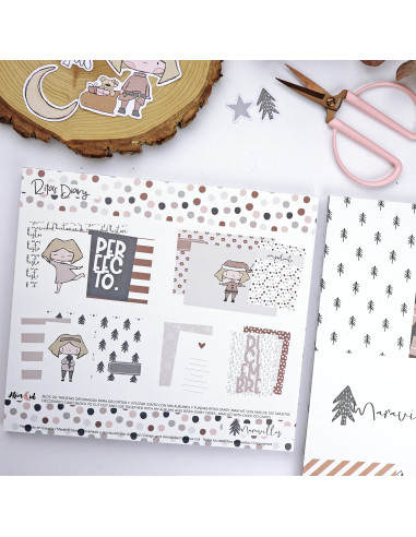 Maravillas Navidad Rita's Diary card pad