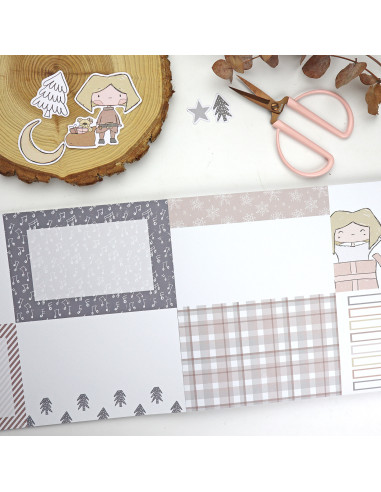 Maravillas Navidad Rita's Diary card pad