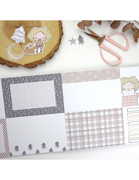 Maravillas Navidad Rita's Diary card pad
