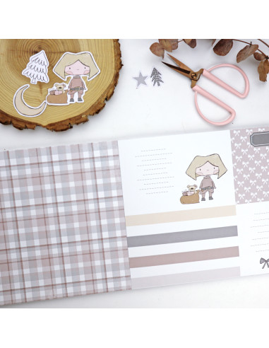 Maravillas Navidad Rita's Diary card pad