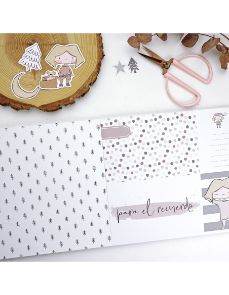 Maravillas Navidad Rita's Diary card pad