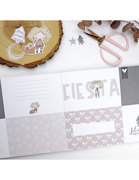 Maravillas Navidad Rita's Diary card pad