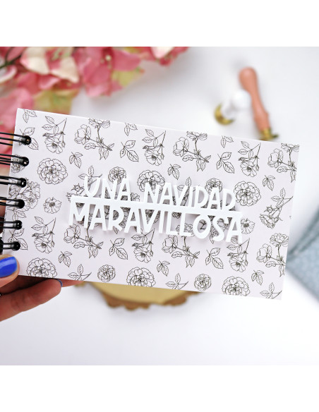 'Una navidad Maravillosa' Maravillas word