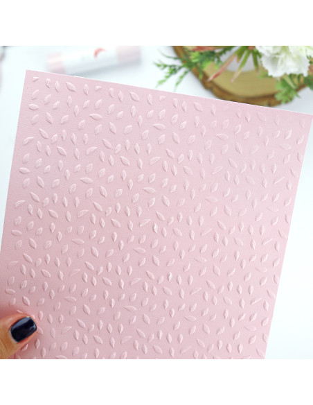 Pétalos embossing folder | ComuniCard collection