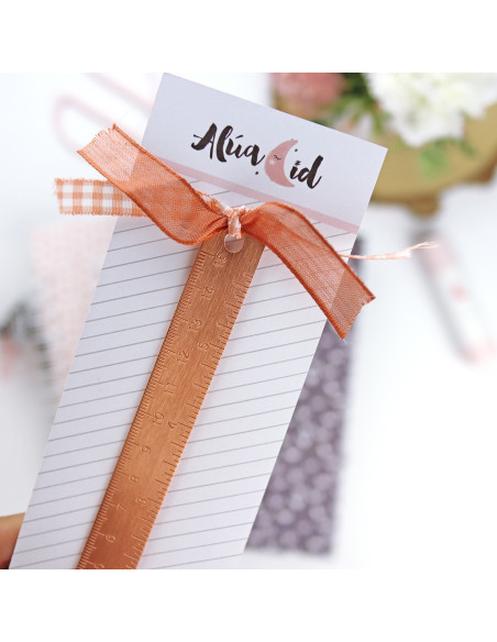 Rose Gold brass ruler