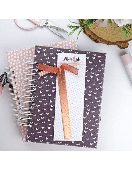 Rose Gold brass ruler