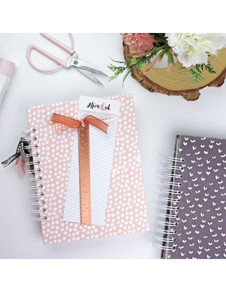 Rose Gold brass ruler