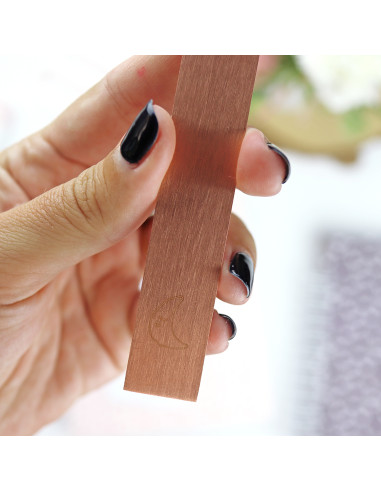 Rose Gold brass ruler Rose Gold brass ruler