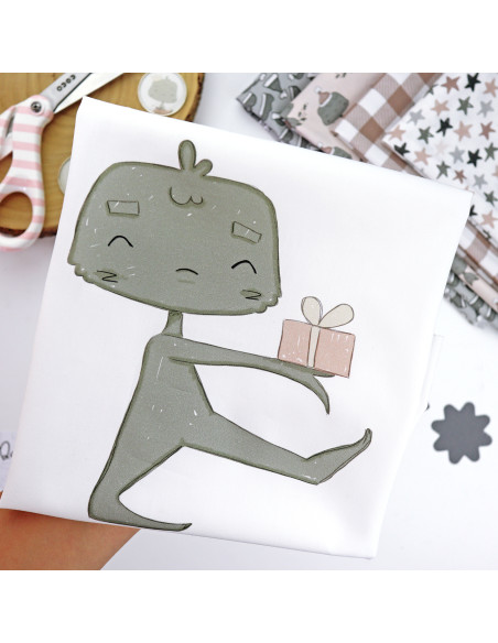 De mí para ti Fabric Panel | Dadivan collection