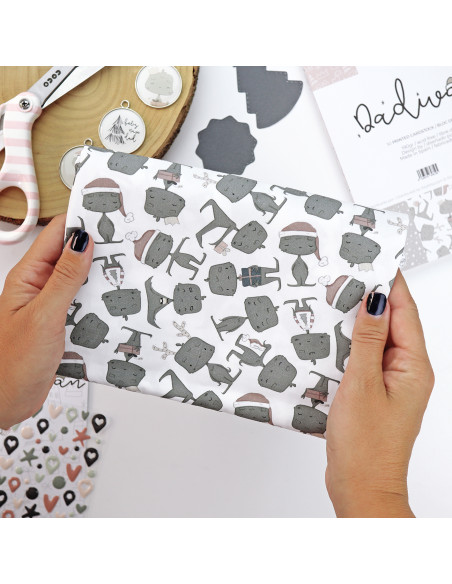 5m Popurrí printed fabric | Dadivan by Alúa Cid