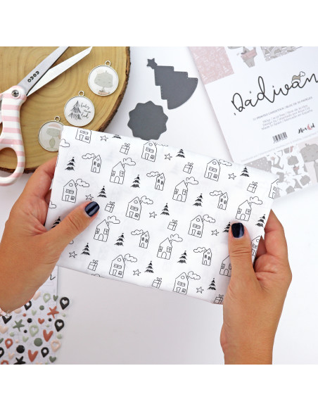 5m Poblado printed fabric | Dadivan by Alúa Cid