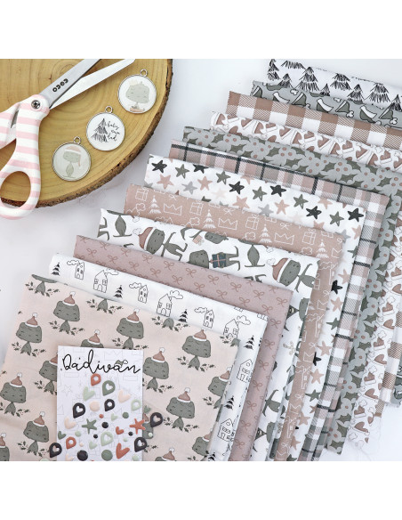 5m Estrellas printed fabric | Dadivan by Alúa Cid