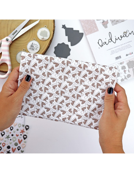 5m Noel printed fabric | Dadivan by Alúa Cid