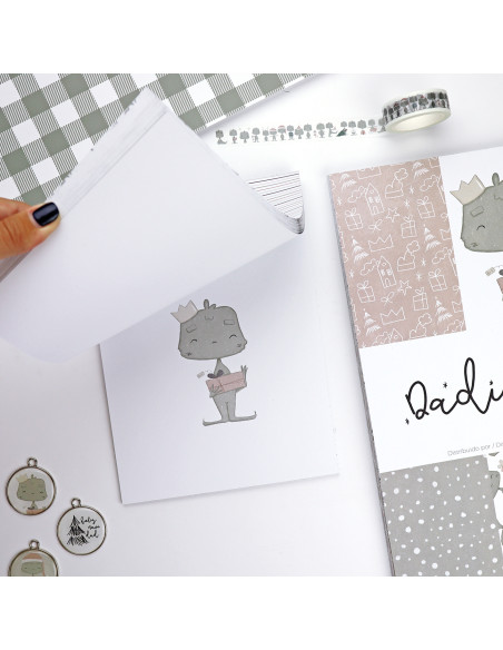 Dadivan 6'' paper pad| Dadivan collection