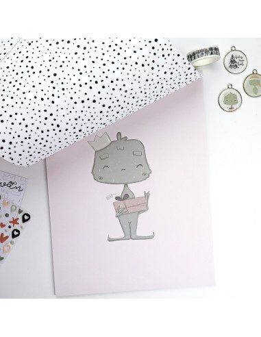 Dadivan Ilustrations 9x12" paper pad | Alúa Cid design